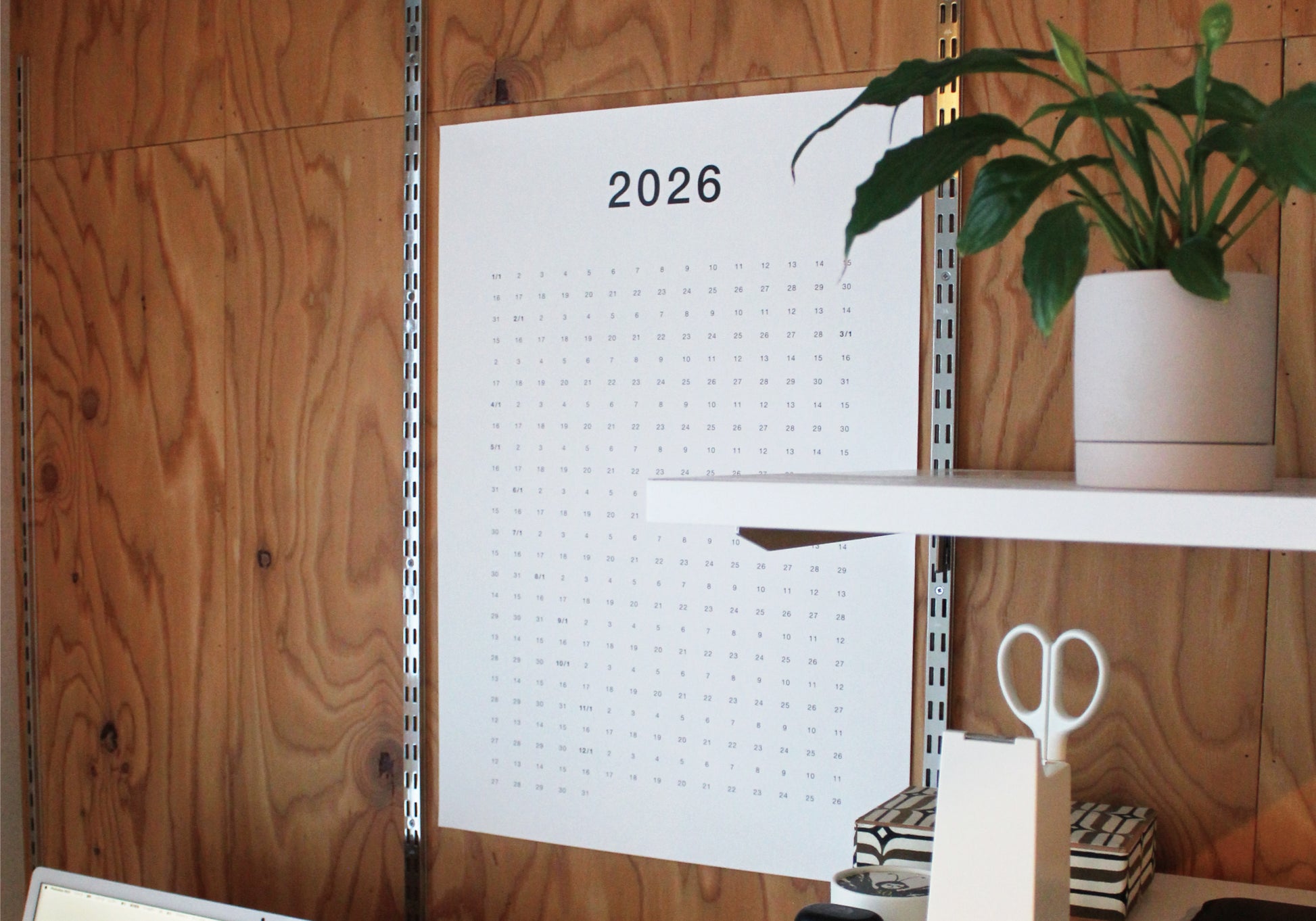 カレンダー「whole」単品